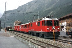 RhB (Rhätische Bahn), Zernez, 16. July 2003